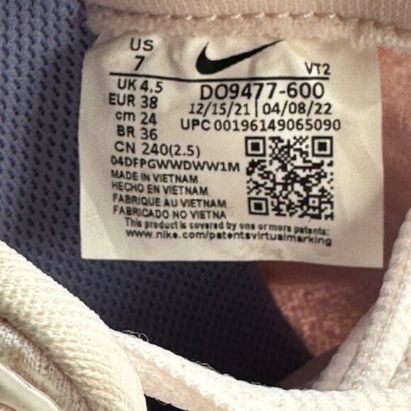 Women's Nike React Infinity Run FK 3 PRM DO9477-600 Size 7 - Picture 11 of 12